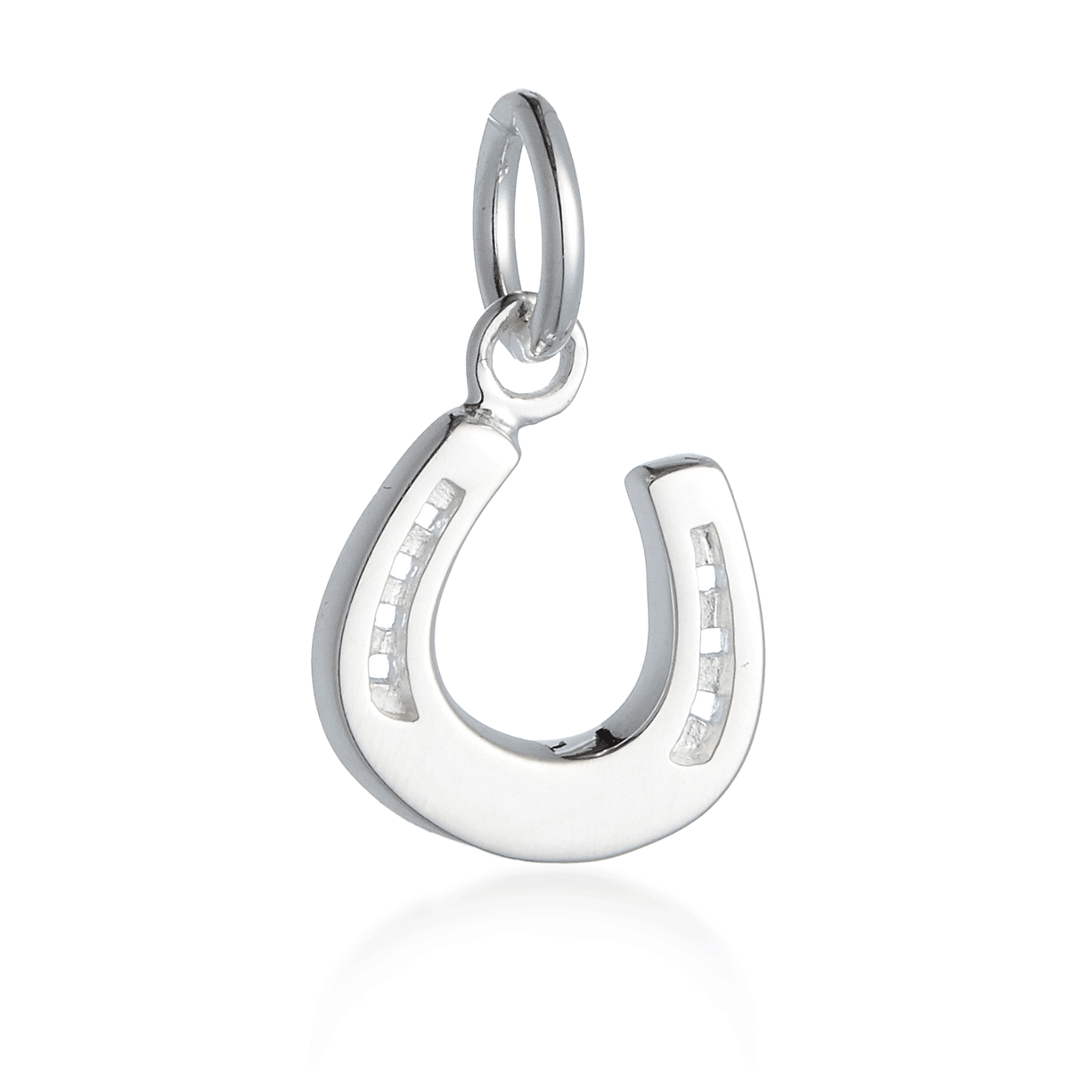 - Horse Shoe Lucky Silver Charm