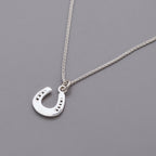 - Horse Shoe Lucky Silver Charm