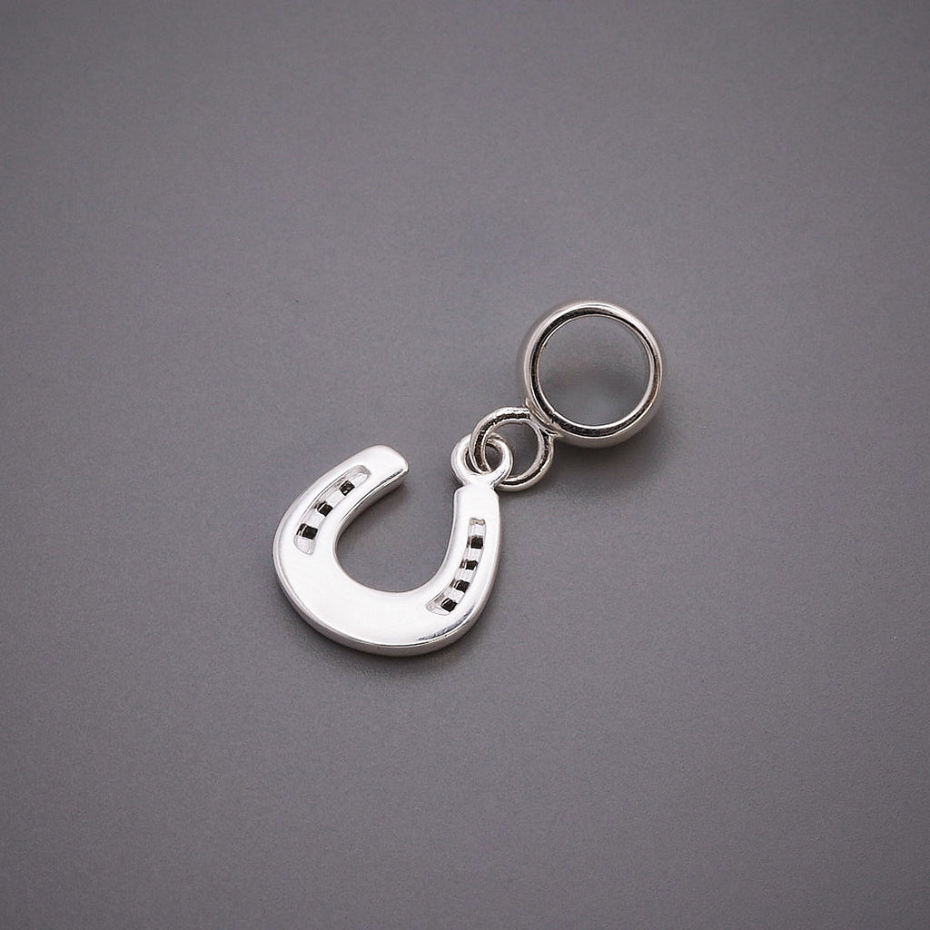 - Horse Shoe Lucky Silver Charm