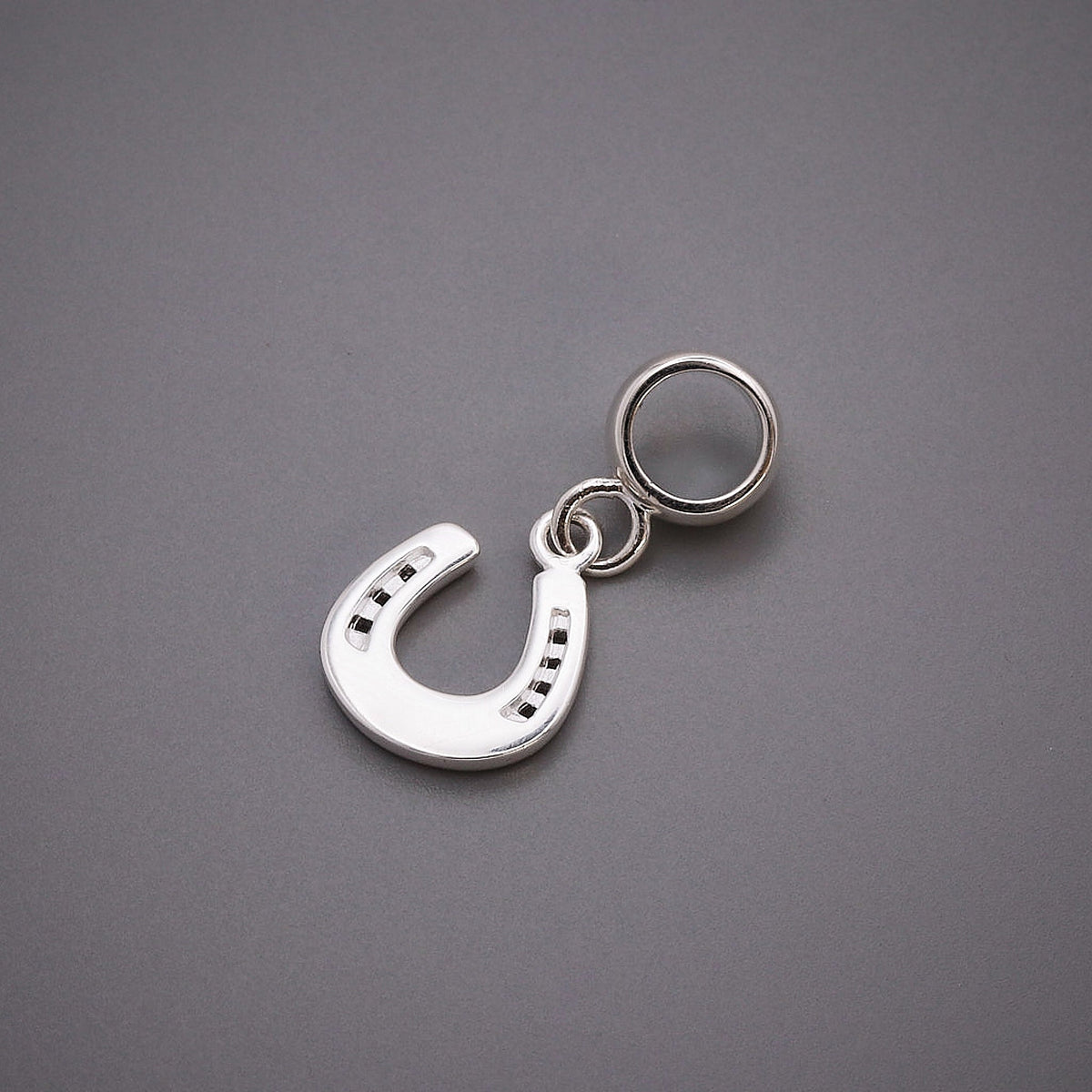 - Horse Shoe Lucky Silver Charm