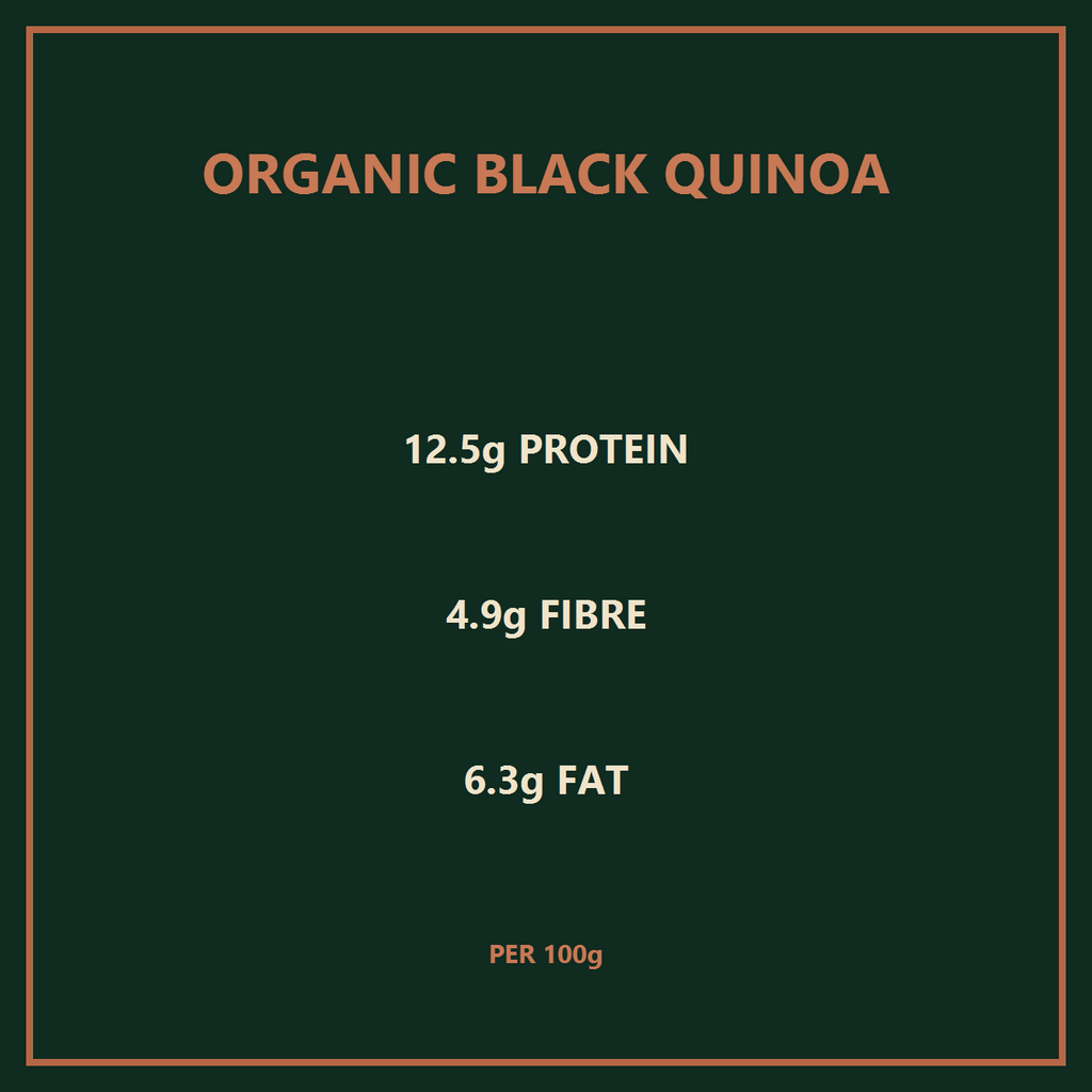 Infinity Organic Black Quinoa Grain