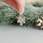 - Ivy Leaf Silver Charm