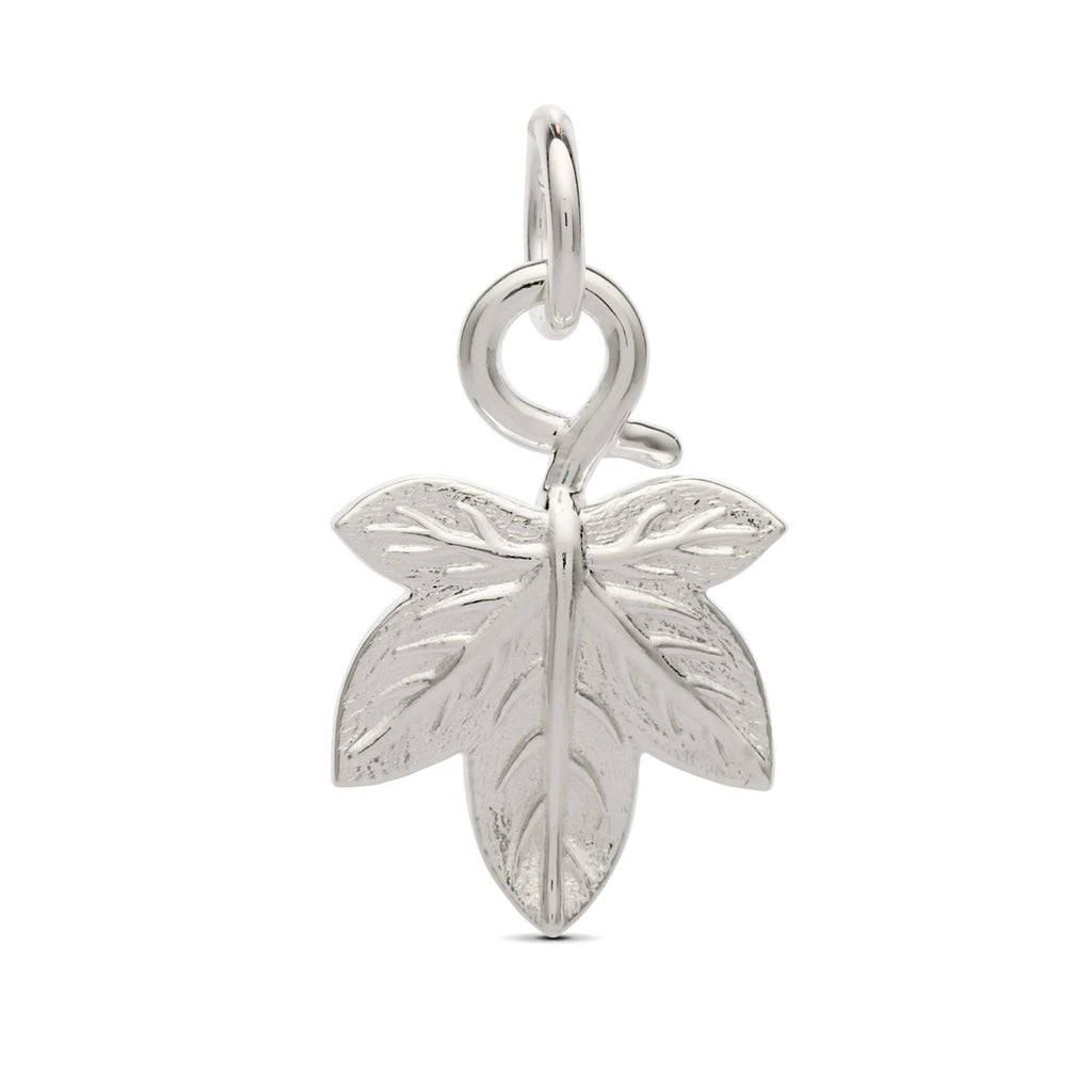 - Ivy Leaf Silver Charm