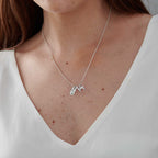 Jack Russell Terrier Personalised Silver Dog Tag Necklace