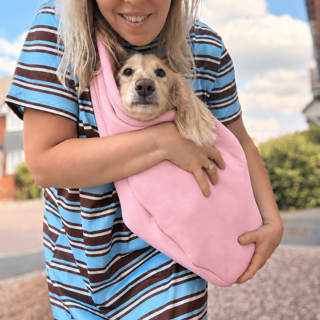 Lite Sweatshirt Dog Sling - Standard, Petite and Long Strap Sizes
