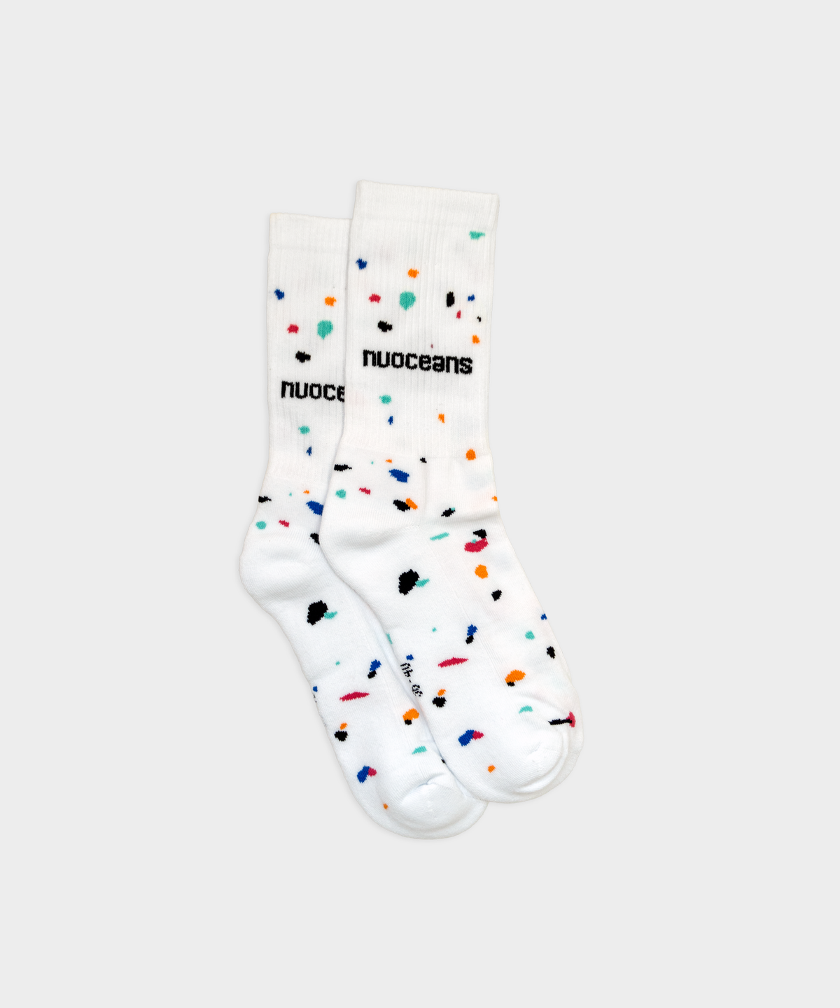 SPECKLED SOCKS | White