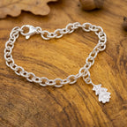 - Oak Leaf Silver Charm