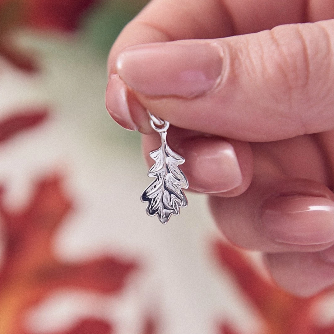 - Oak Leaf Silver Charm