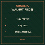 Organic Walnut Pieces