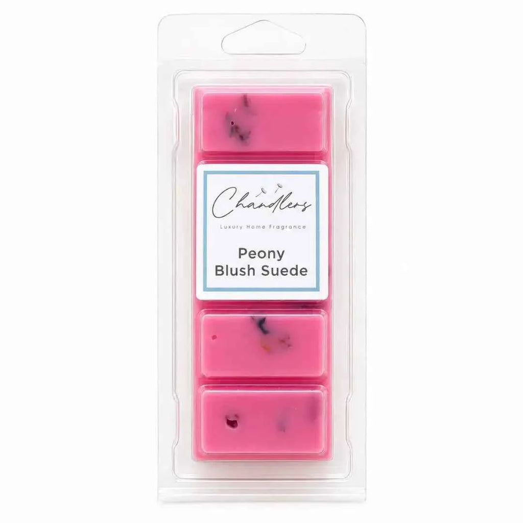 Peony & Blush Suede Wax Melt Snapbar