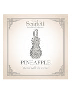 - Pineapple Silver Charm