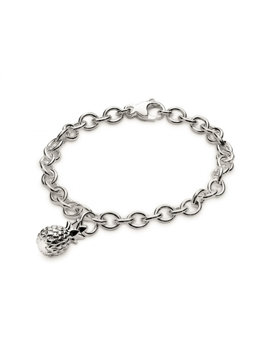 - Pineapple Silver Charm