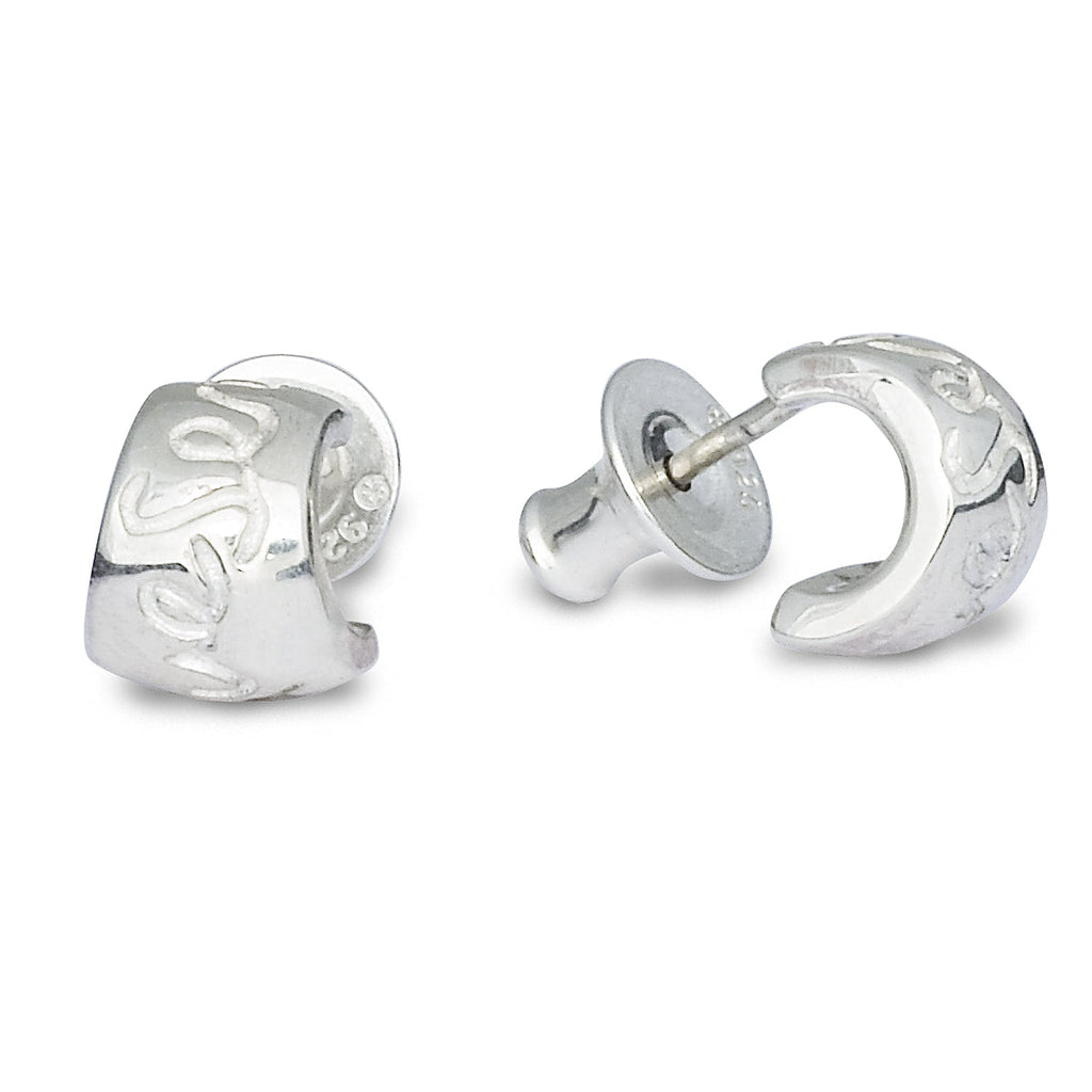 - Que Sera Silver Earrings