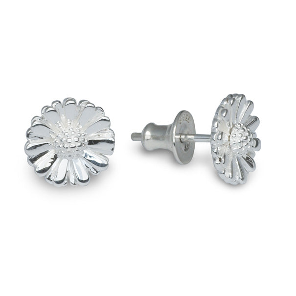 - Daisy Silver Stud Earrings