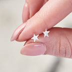 - Twilight Star Silver Stud Earrings