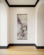 Rose Gold Marble Watercolour Tapestry