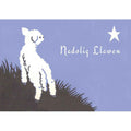 Card - Nadolig Llawen - Christmas Lamb