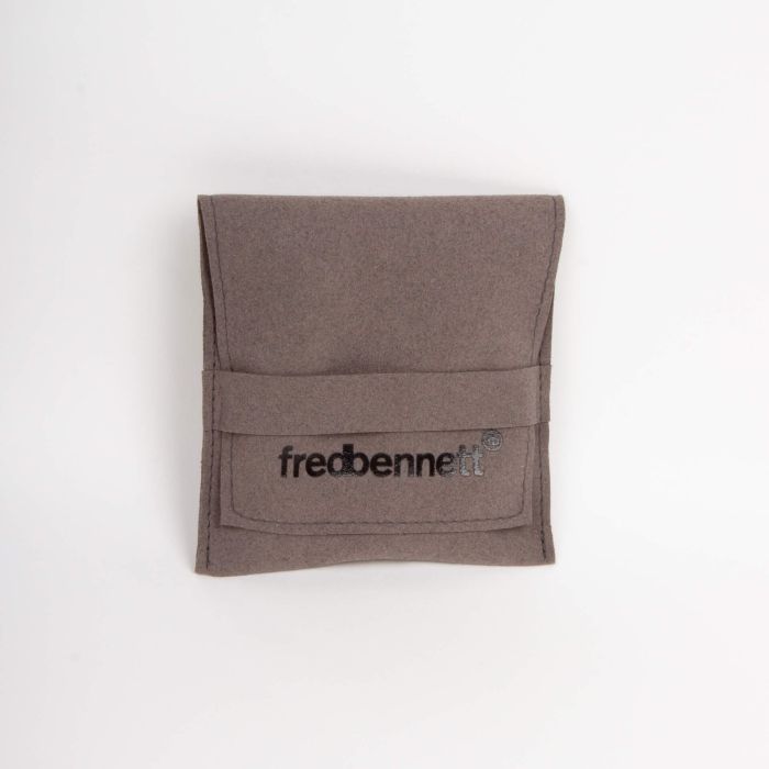 Fred Bennett Damascus Steel Rectangular Pendant